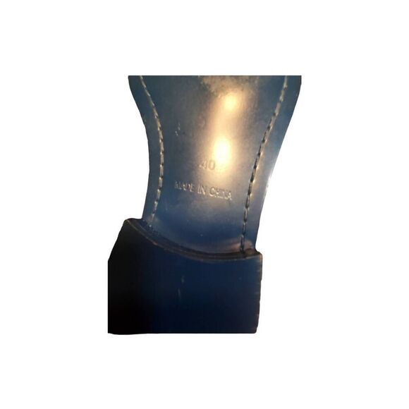 Adrian Mens Leather Buckled Shoes Size 7.  NO BOX - Picture 10 of 10